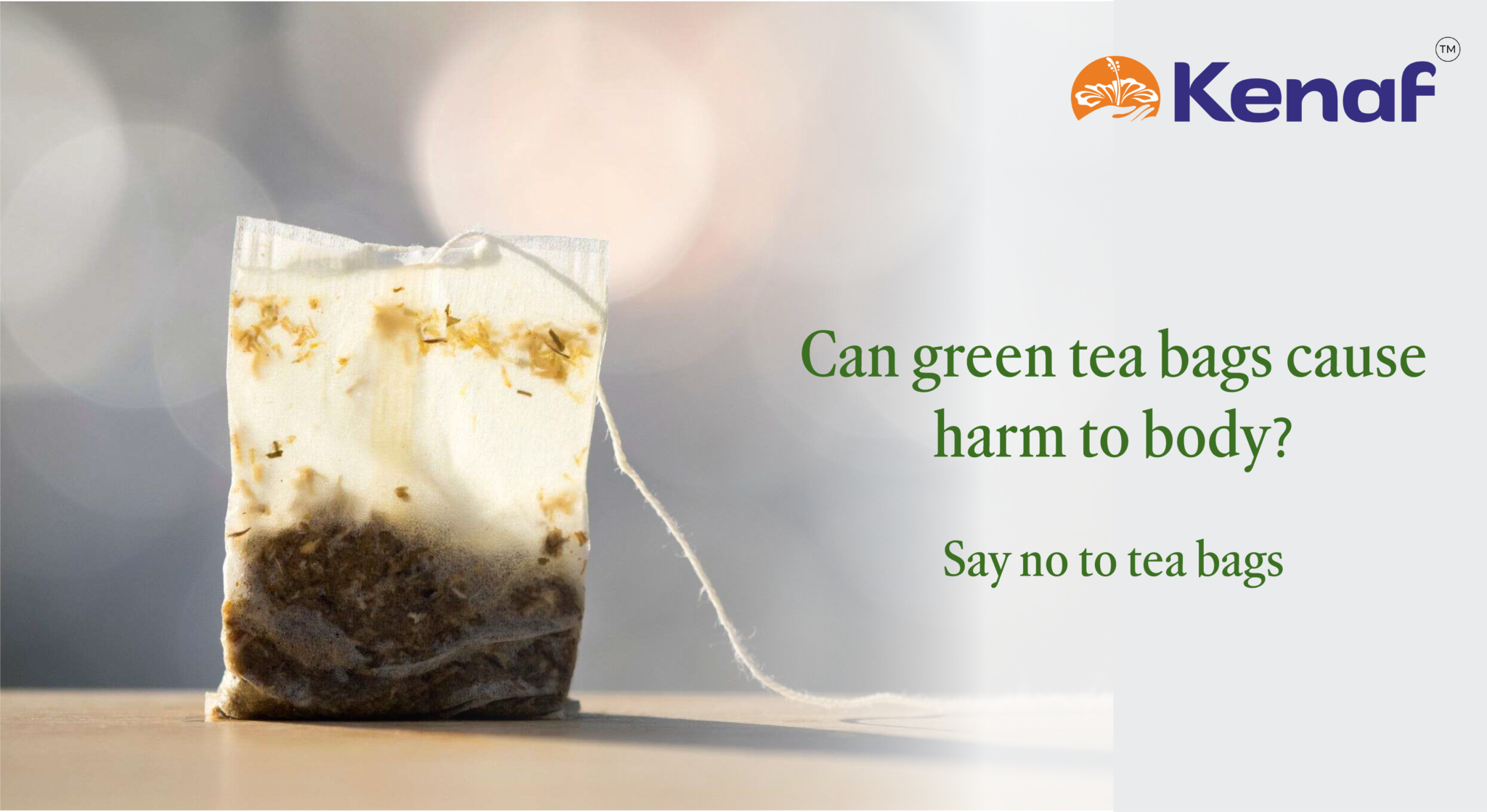 Tea bags can be harmful? Say no to green tea bags, switch to 100% ...