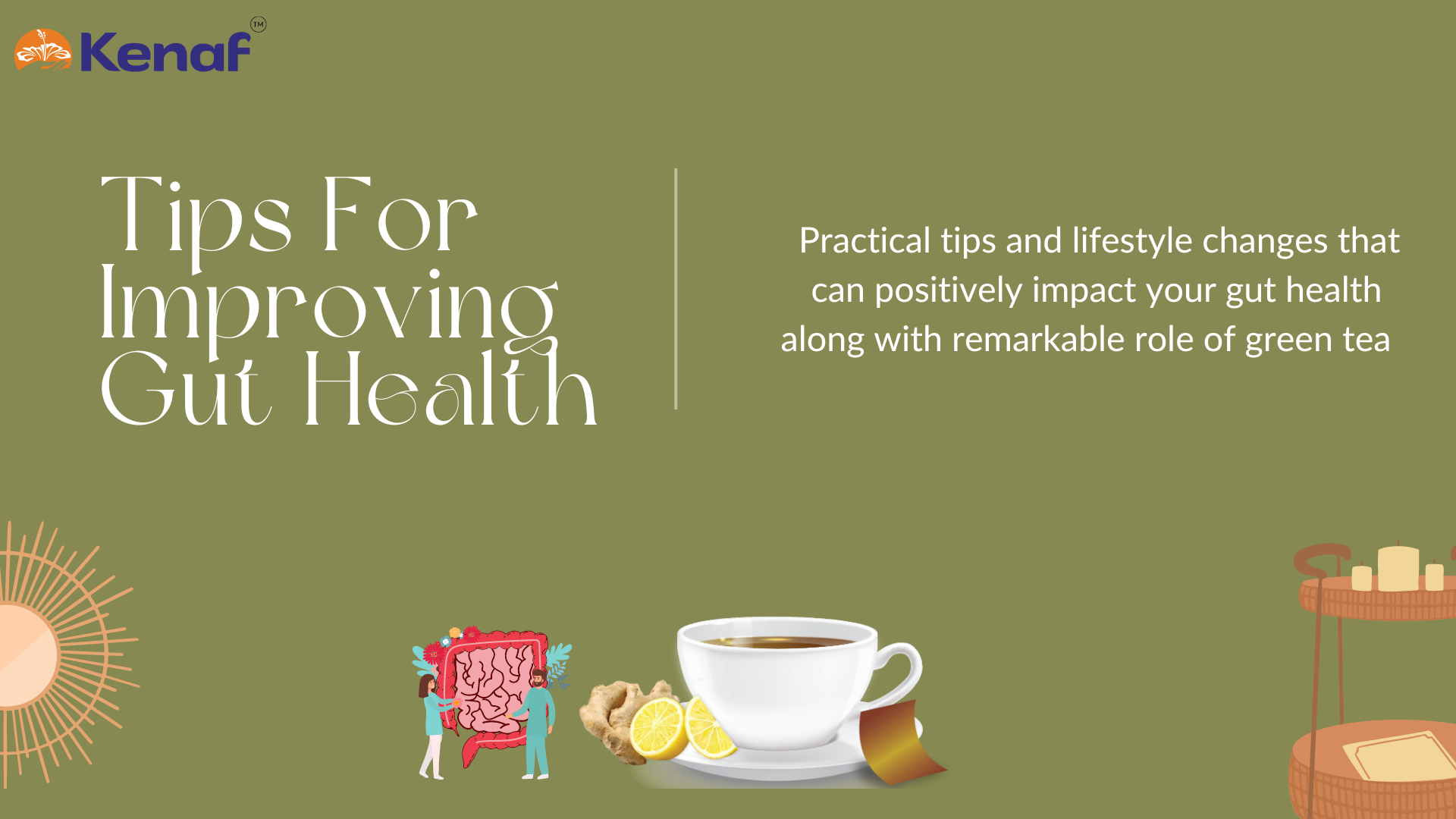 How to improve gut health with green tea