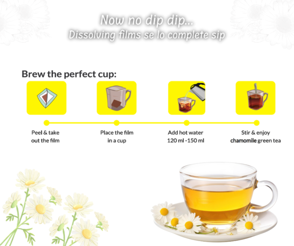 How to make Chamomile Green Tea